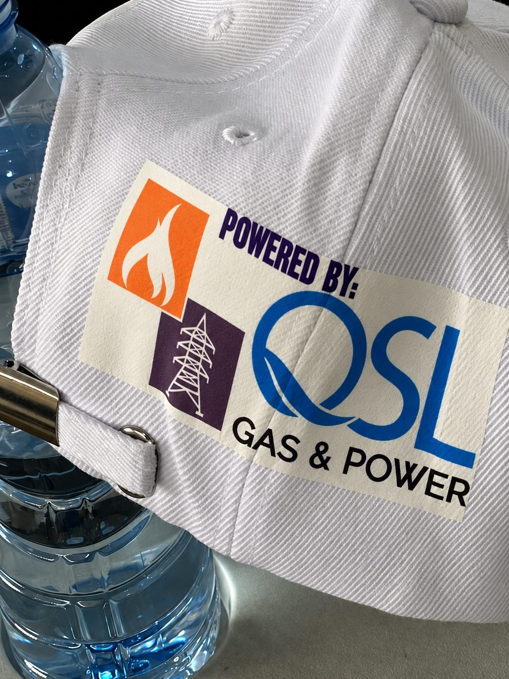 Tournament cap reading Powered by QSL Gas & Power